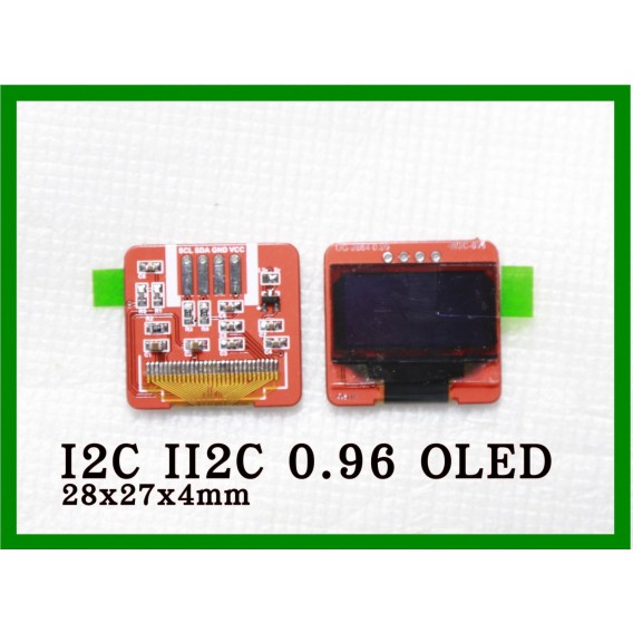 I2C 0.96 White 128x64 OLED ( SSD1306  )