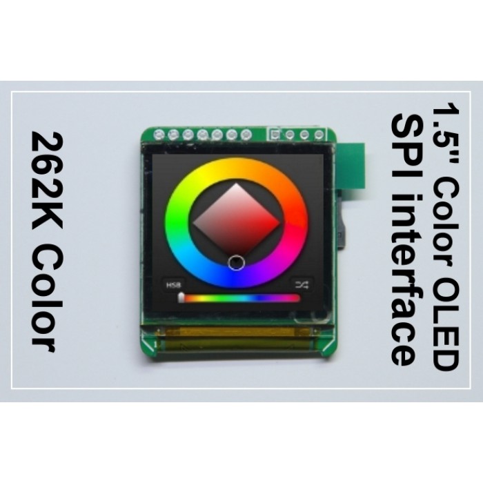 SPI 1.51 Color OLED ( SSD1351 )