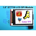 SPI 1.8 128×160  Color TFT (ST7735R)