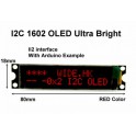 IIC / I2C 1602 16x02 OLED Module Display