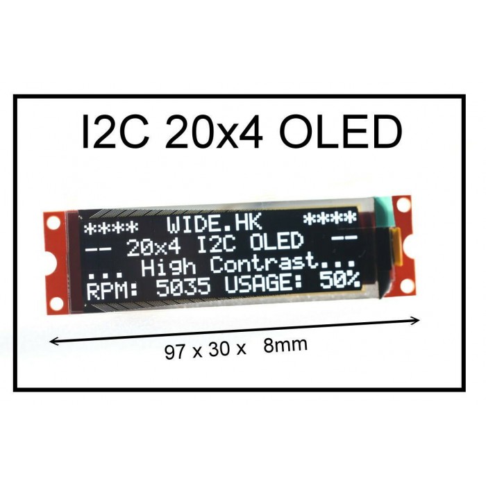 IIC / I2C 2004 20x04 OLED Module Display 