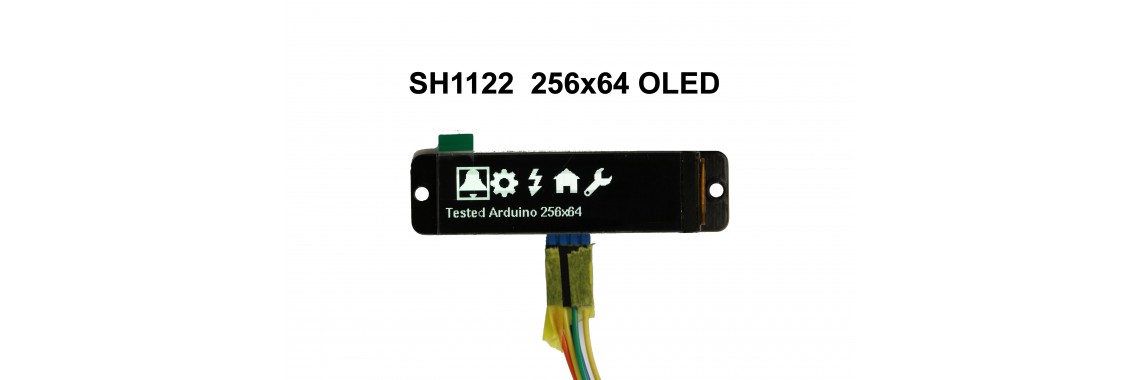 I2C 2.08" SH1122  OLED 254x64