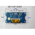 II2C 2.42 OLED 128x64 SSD1309 Graphic Hole